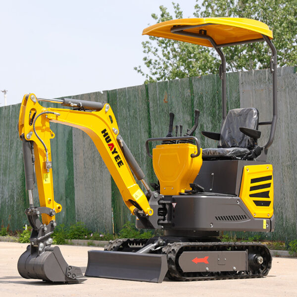 1.HY12D2-Mini-Excavator HY12D2 sárga minikotró