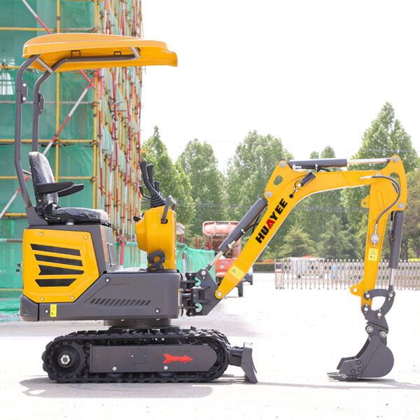 2.HY12D2-Mini-Excavator HY12D2 sárga minikotró
