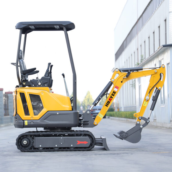 2.HY16D1-Mini-Excavator HY16D1 sárga minikotró