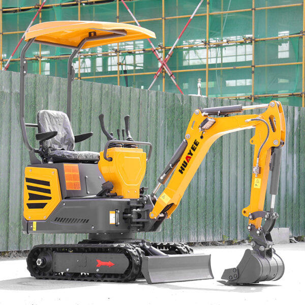3.HY12D2-Mini-Excavator HY12D2 sárga minikotró
