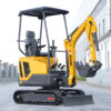 3.HY16D1-Mini-Excavator HY16D1 sárga minikotró