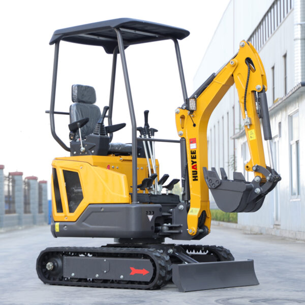 3.HY16D1-Mini-Excavator HY16D1 sárga minikotró