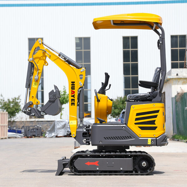 4.HY12D2-Mini-Excavator HY12D2 sárga minikotró