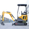 4.HY16D1-Mini-Excavator HY16D1 sárga minikotró