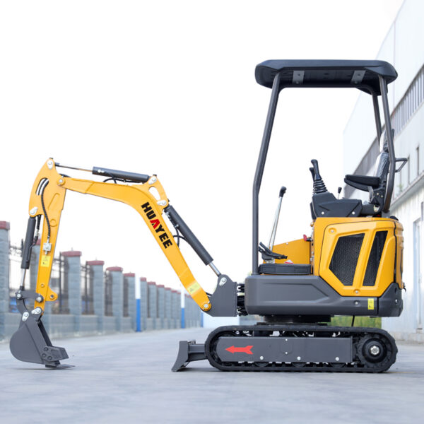 4.HY16D1-Mini-Excavator HY16D1 sárga minikotró