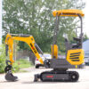 5.HY12D3-Mini-Excavator(1) HY12D3 sárga minikotró