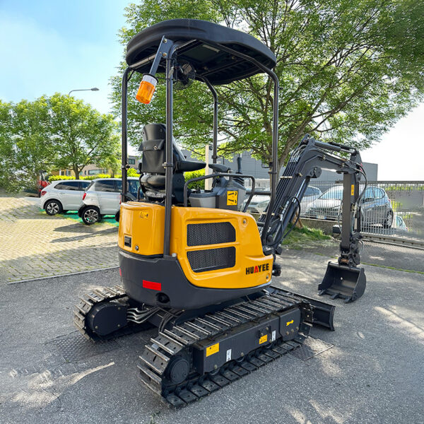 5.HY20F1-Mini-Excavator HY20F1 sárga-fekete minikotró